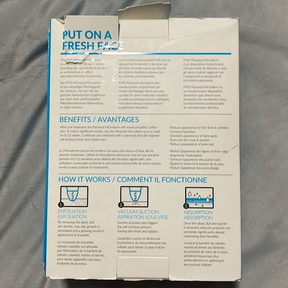 PMD Classic Personal
Microderm Exfoliation Device in hot Pink - Picture 15 of 16